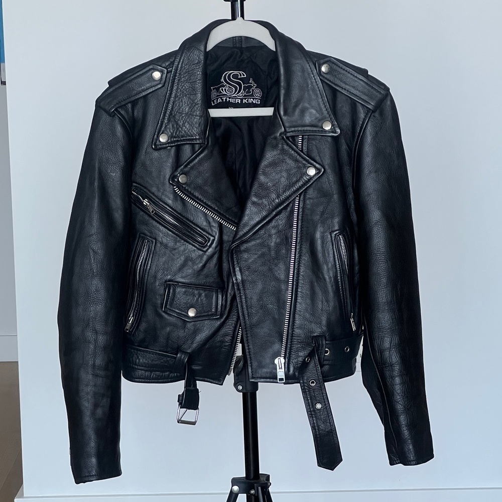 Woman’s Authentic Leather Moto Jacket